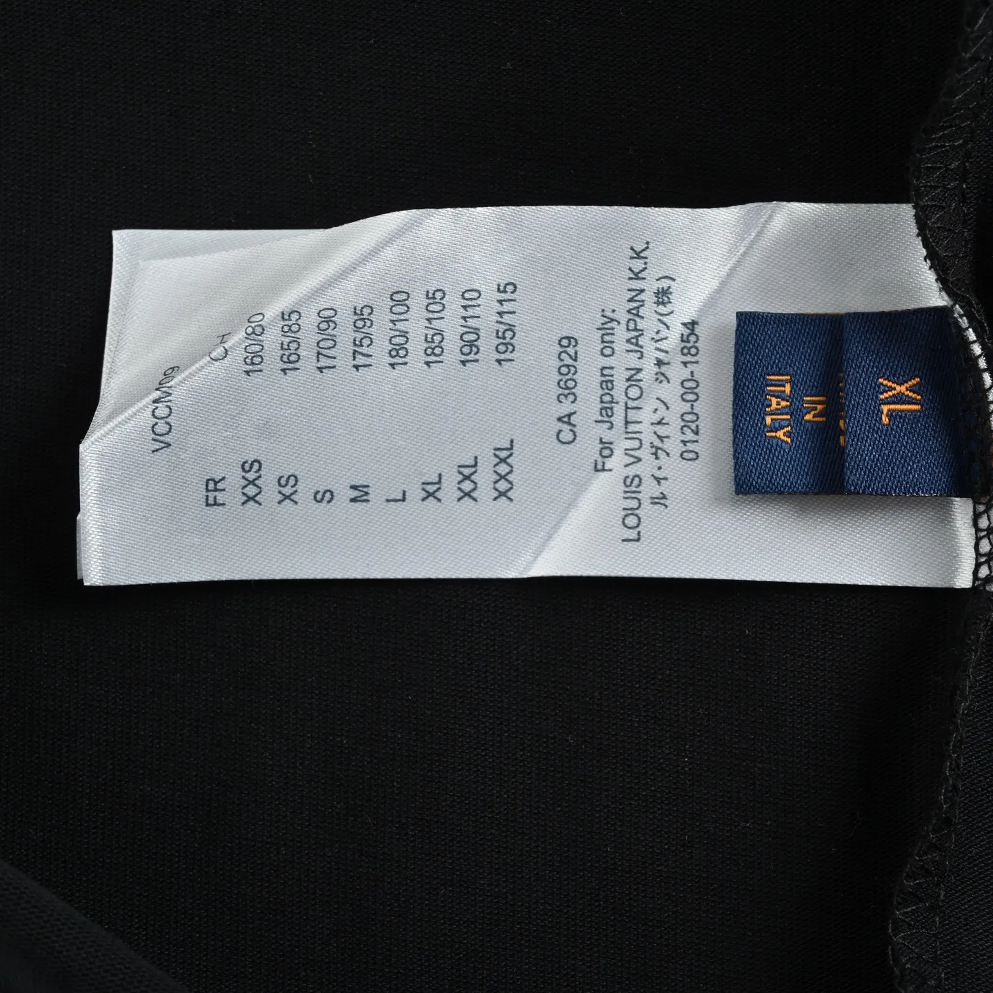 Louis Vuitton/Louis Vuitton 26ss wave pattern color block presbyopic embroidered short sleeves